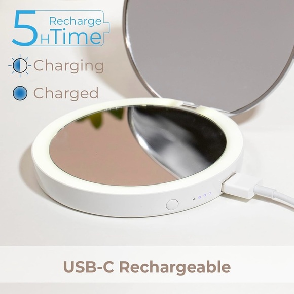 Compact LED Display Mirror - Picture 5 of 6